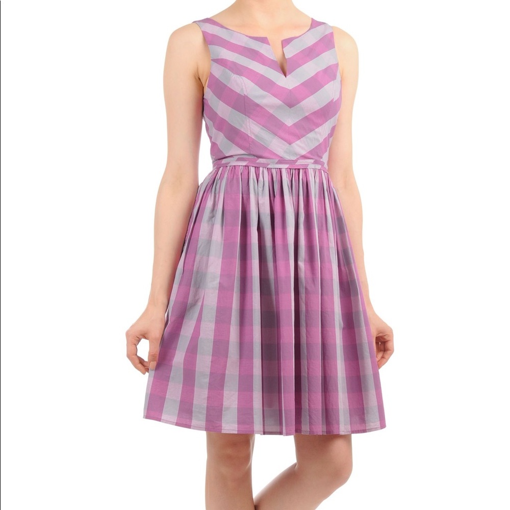 eShakti gingham dress with pockets!!